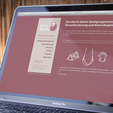 HTML5 CMS Website Sinnsorik.at