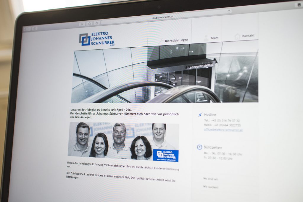 Website Screenfotos elektro schnurrer.at 01 1024x683 - elektro-schnurrer.at