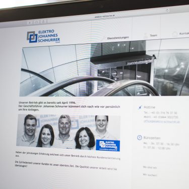 Website elektro-schnurrer.at