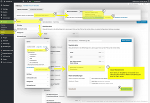 PHONGJIM Anleitung WP Menü Menu wählen und Seiten in Menü einbinden 300x206 - WordPress Anleitungen